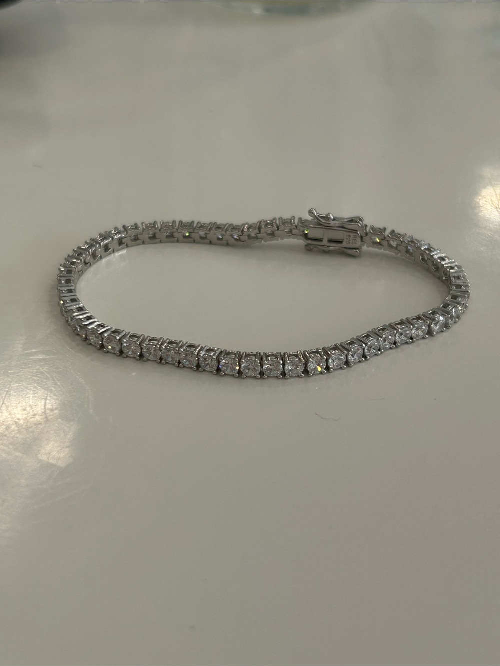 Sterling Silver Tennis Bracelet